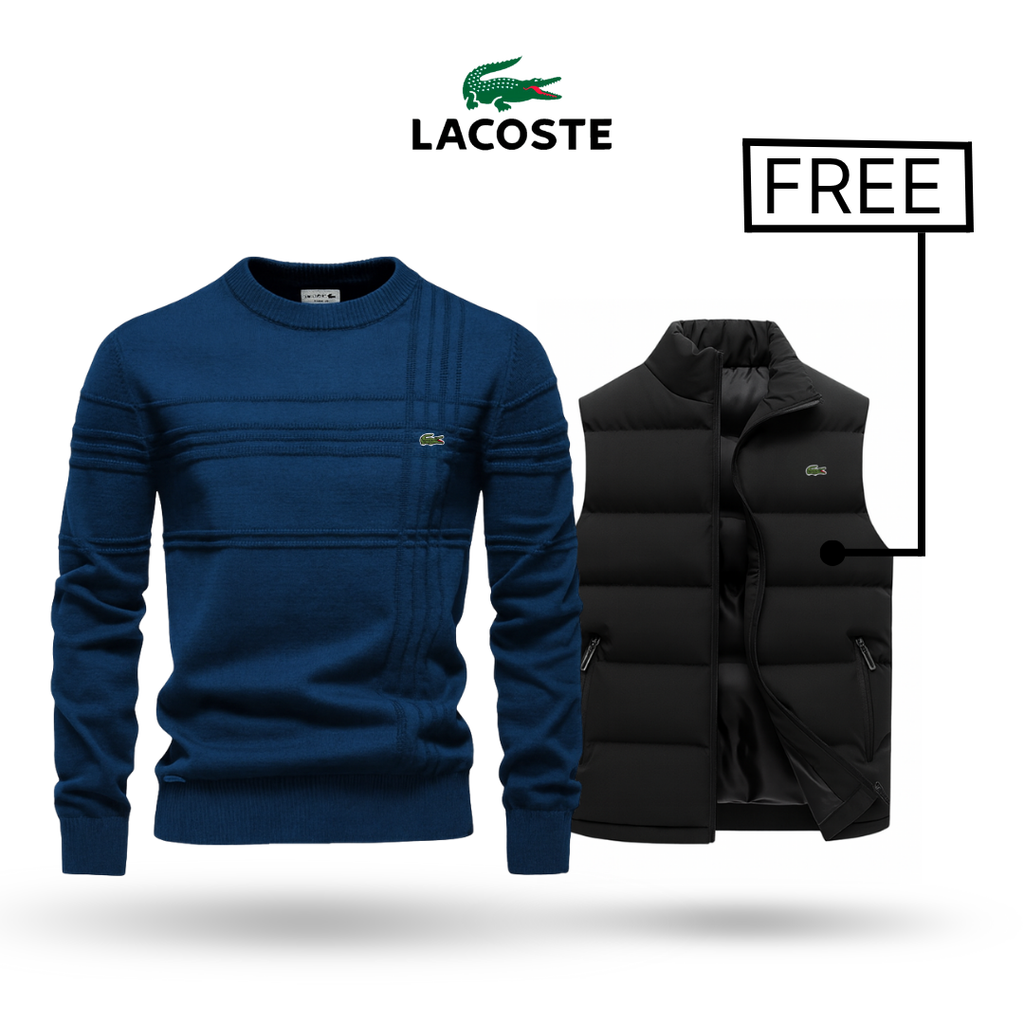 Premium Sweater + Stylish Vest FREE