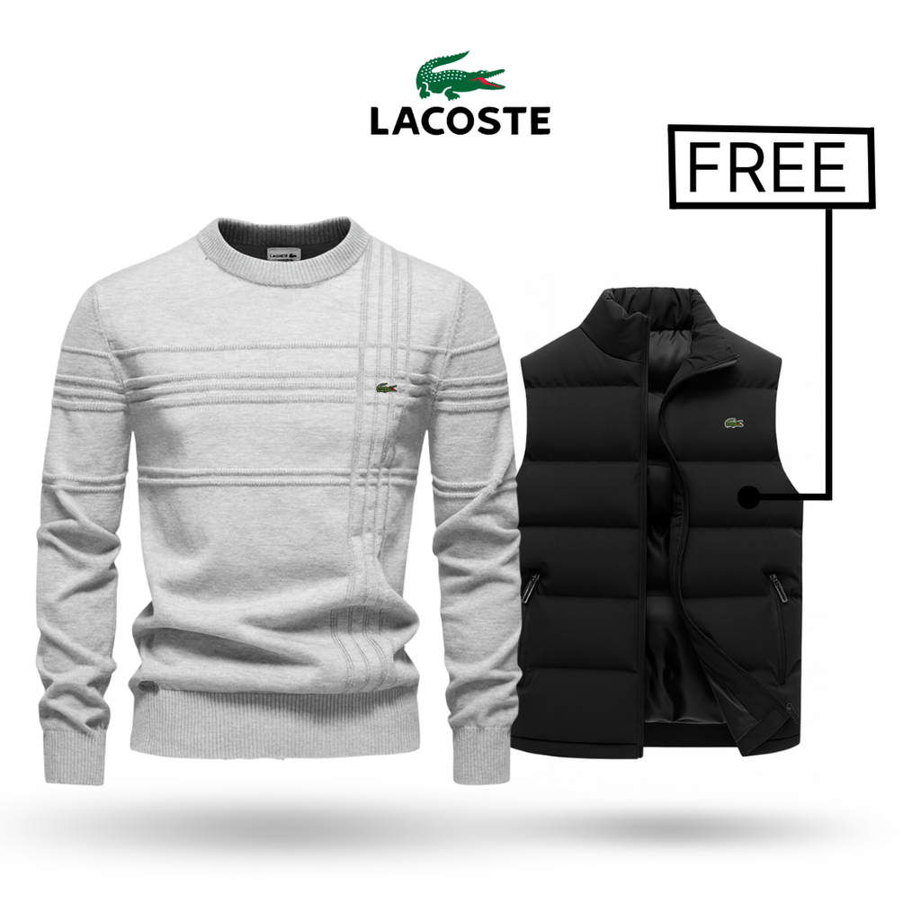 Premium Sweater + Stylish Vest FREE