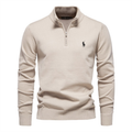 Men's Premium Half-Zip Knit Sweater - Clearance Sale