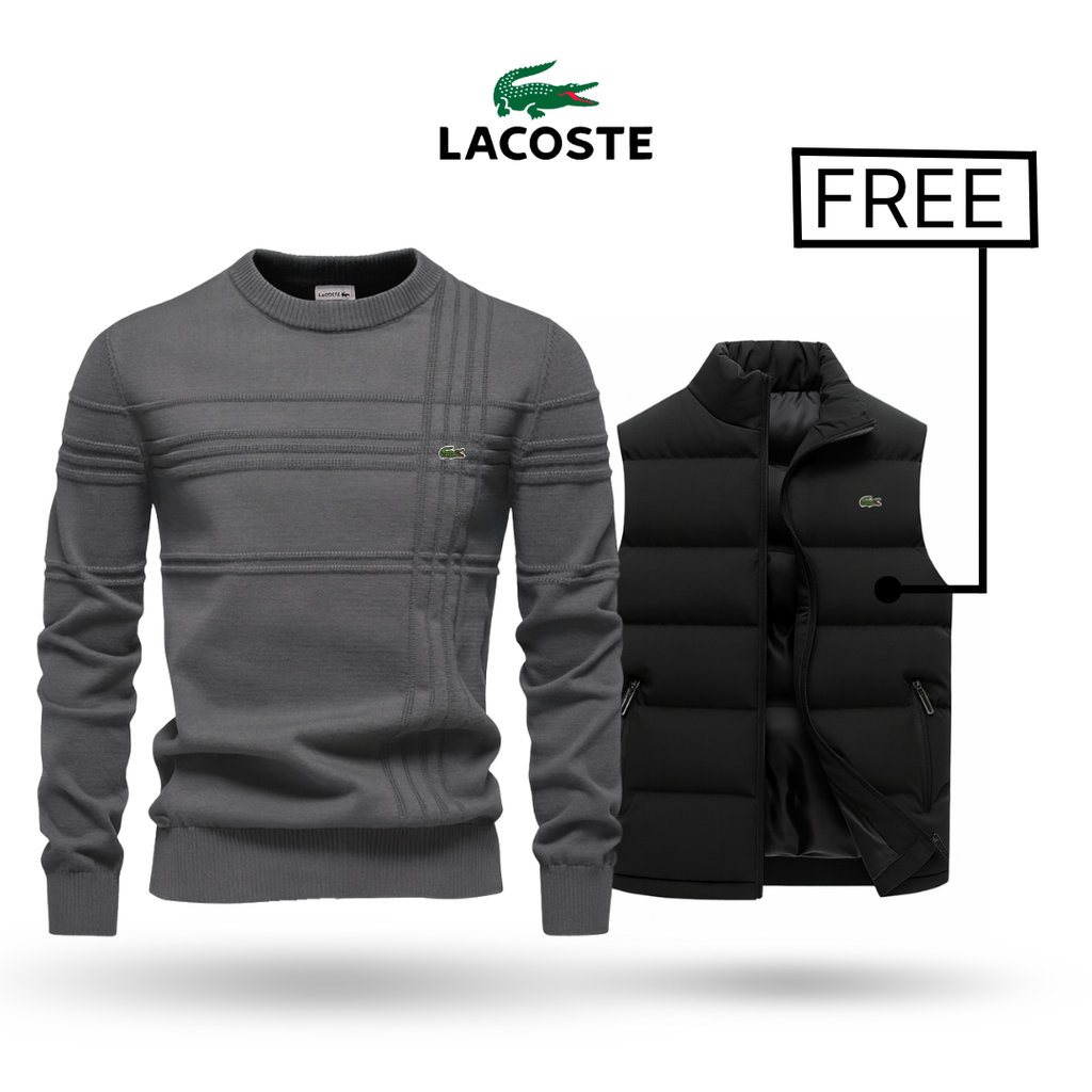 Premium Sweater + Stylish Vest FREE