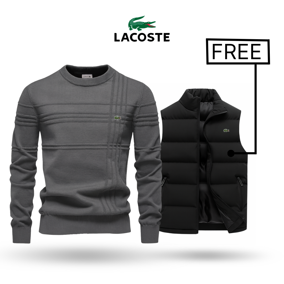 Premium Sweater + Stylish Vest FREE