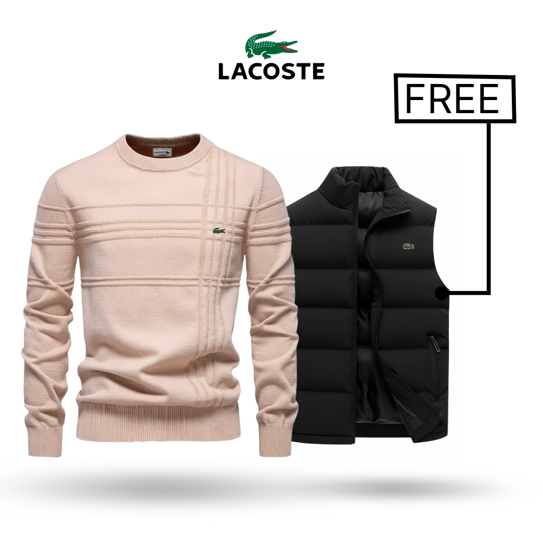 Premium Sweater + Stylish Vest FREE