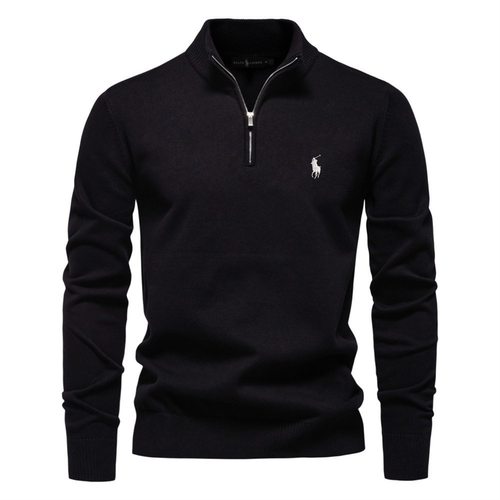 Men's Premium Half-Zip Knit Sweater - Clearance Sale
