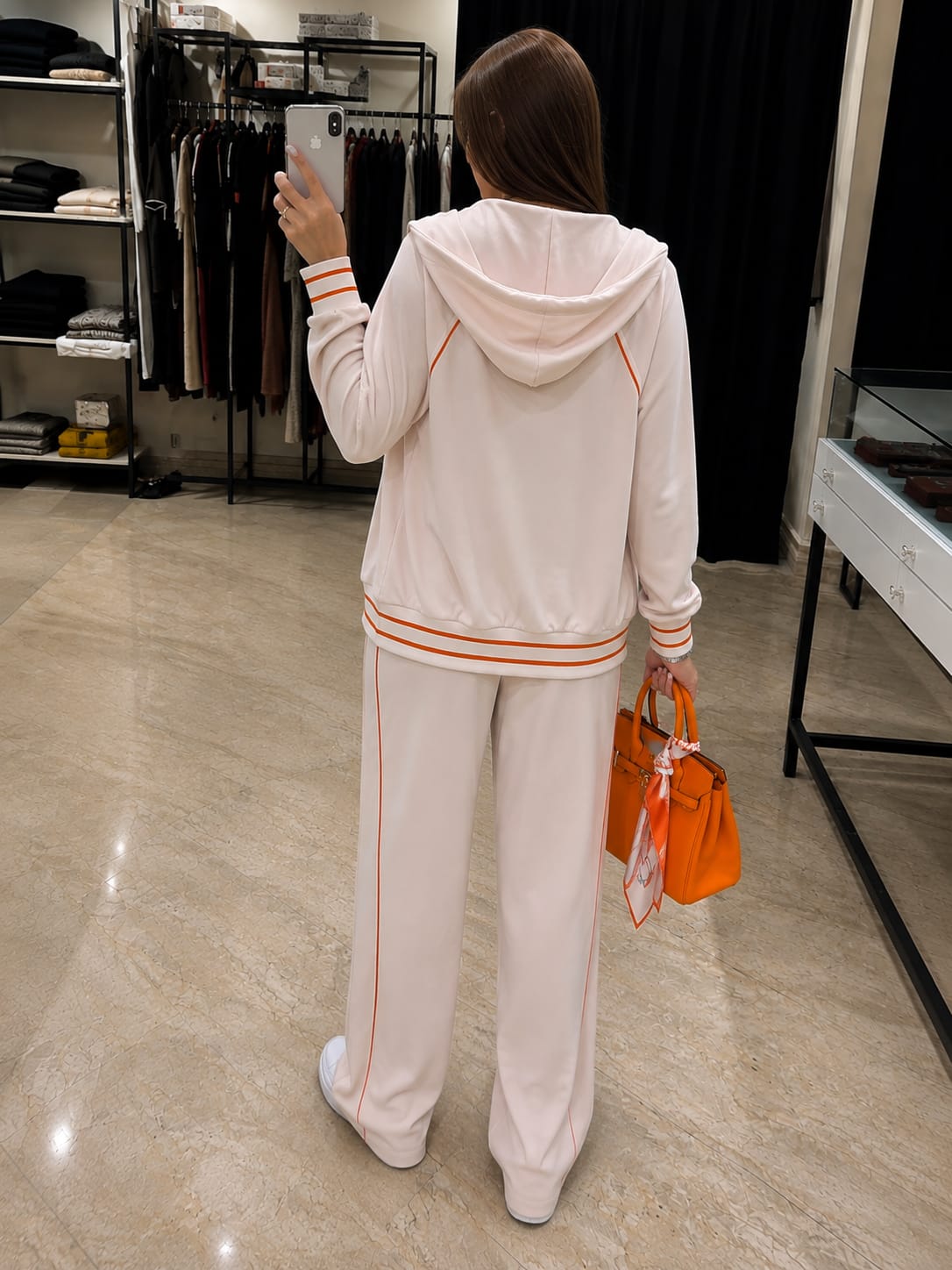 Women’s Premium 3-Piece Co-Ord Set Stylish Hoodie, Crop Top & Wide-Leg Pants Trendy Casual Tracksuit Set